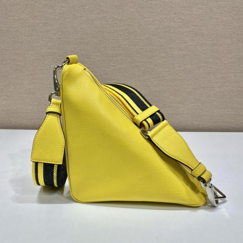 Pra*a triangle pouch